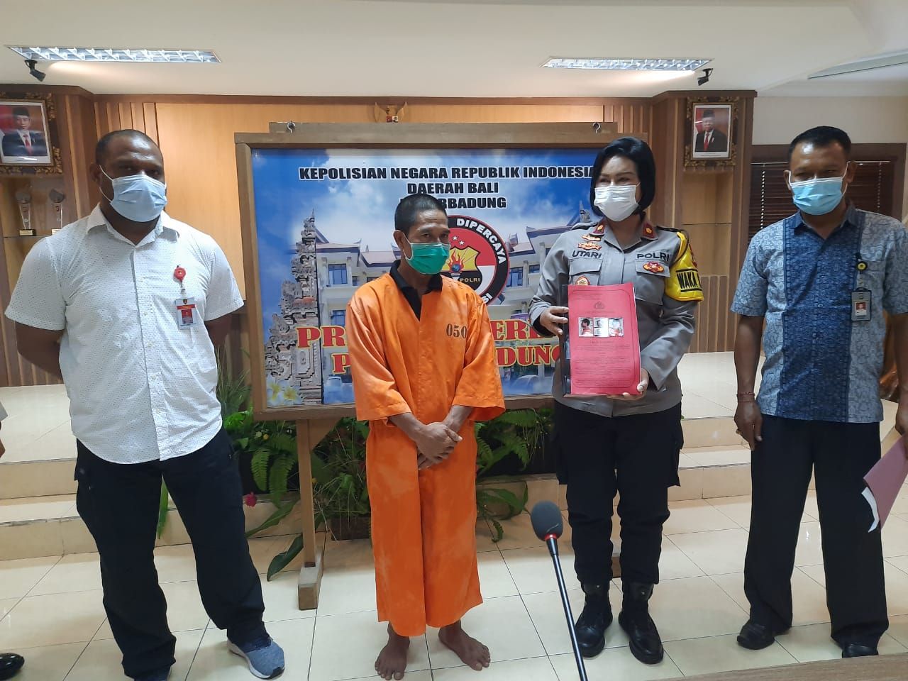 podiumnews.com-Polisi Tetapkan Kelian Subak Karang Dalem Tersangka Dugaan Korupsi Dana BKK